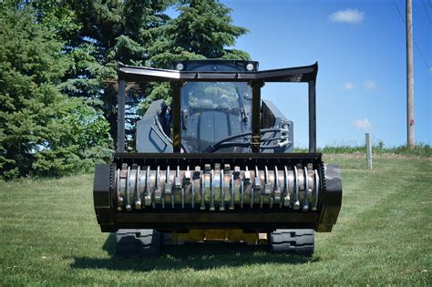 grass cutting attachment for skid steer|skid steer mowers for sale.